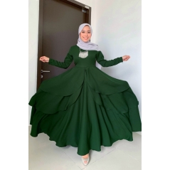 Adior Belle Flare Dress 2.0 - Emerald Green
